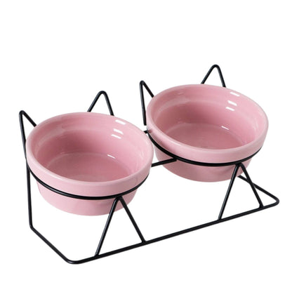 Verona Cat Dining Set: Black