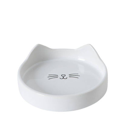 Felix Cat Dish: White