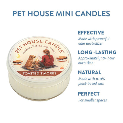Toasted S'mores Mini Candle 1.5 oz
