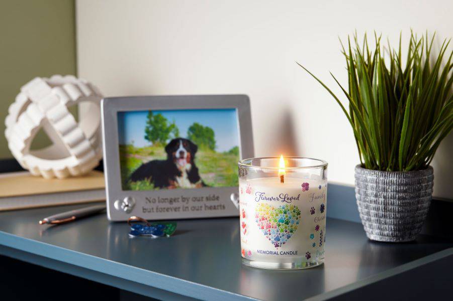 Pet House Candle Furever Loved Memorial Plant-Based Soy Wax Candle