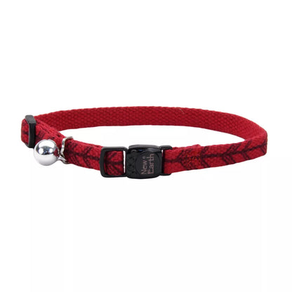 New Earth Printed Soy Breakaway Collar, Cranberry with Arrows