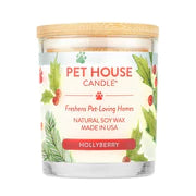 Pet House Hollyberry Plant-Based Soy Wax Candle