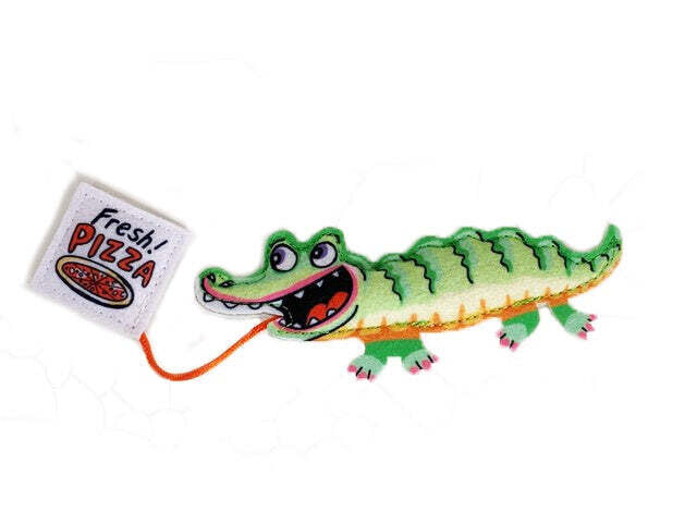 Fuzzu Gator & Pizza Cat Toy – Pet Paradise - Harvard