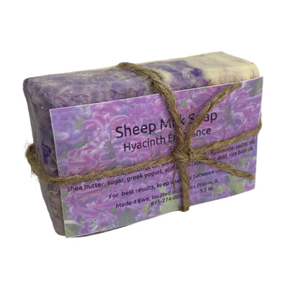 Made 4 Ewe Sheep Milk Soap, Hyacinth 5.5 oz
