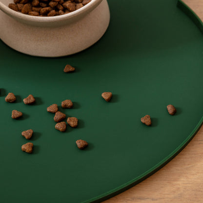 Oscar Silicone Cat Placemat: Blush Pink