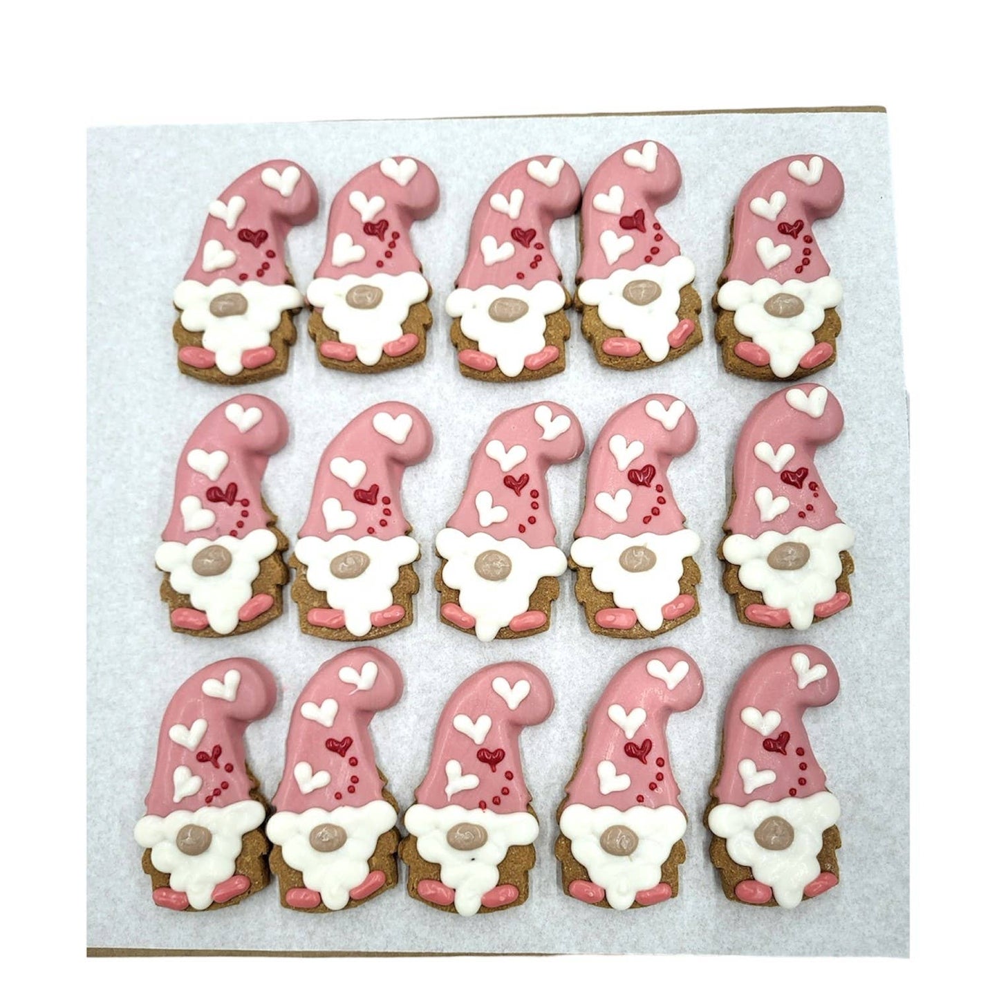 Paws Gourmet Bakery Holiday Love Struck Gnomes Dog Treats, 1 count