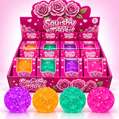 Rose Maltose Squishy Ball Toy – Assorted Colors