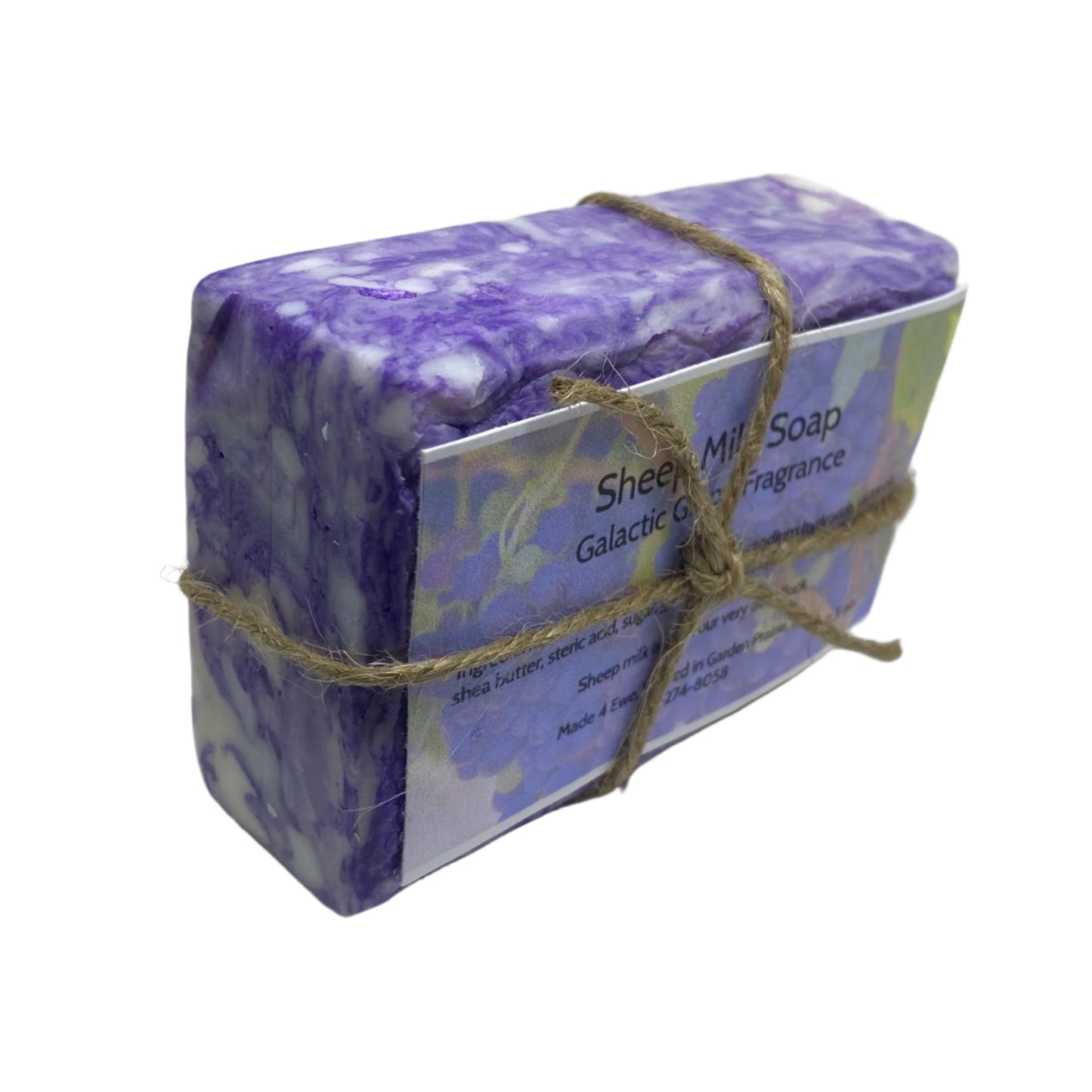 Made 4 Ewe Sheep Milk Soap, Galactic Grape 5.5 oz