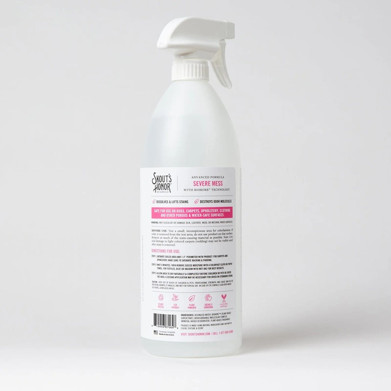 Skout's Honor Severe Mess Stain & Odor Advanced Formula 35 oz