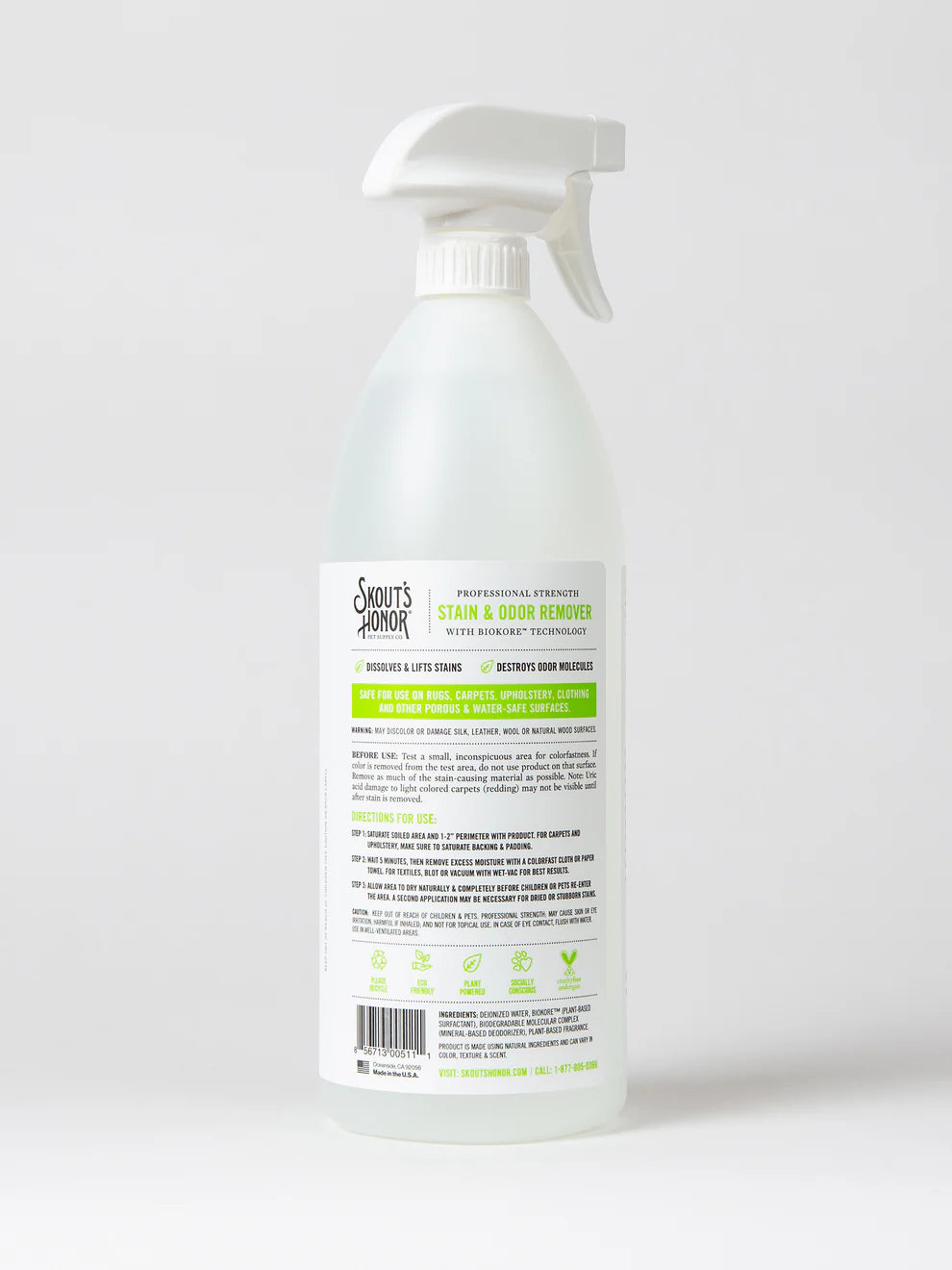 Skout's Honor Professional Strength Stain & Odor Remover