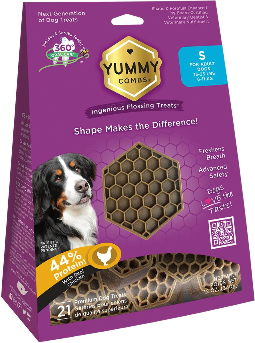 Yummy Combs Adult Small Dog Dental Treat 12 oz.