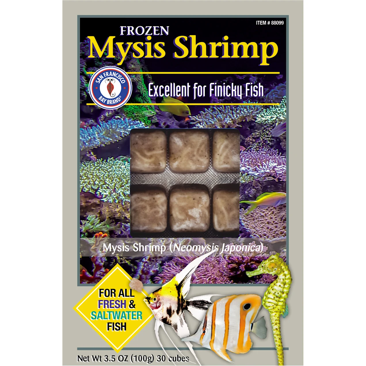 San Francisco Bay Brand Frozen Mysis Shrimp