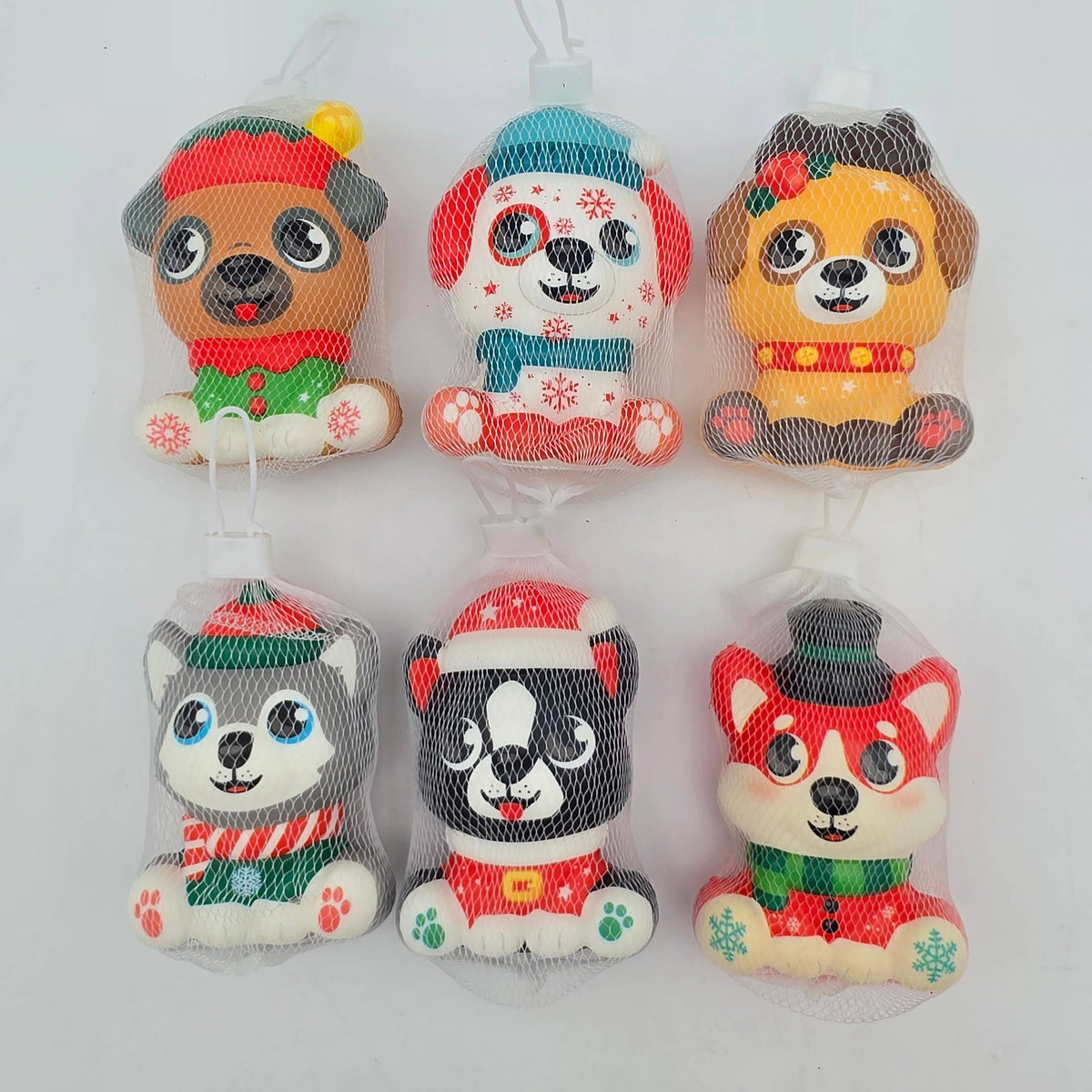 Christmas Animal Squishy Toy – Holiday Character Assorted Designs