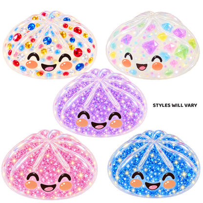 Fun Doh Mystery Gem Filled Squishy Dumpling Toy