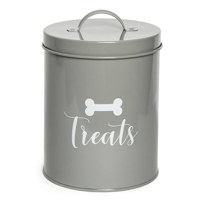 Jasper Grey Treat Jar