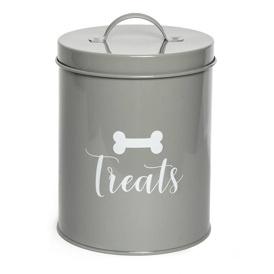 Jasper Grey Treat Jar