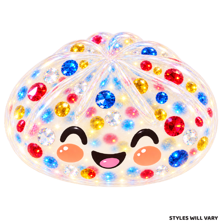 Fun Doh Mystery Gem Filled Squishy Dumpling Toy