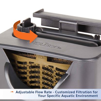 Aqueon QuietFlow SmartClean Internal Aquarium Filter, X-Small