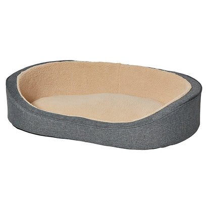 MidWest QuietTime® Deluxe Hudson Bed in Medium Gray