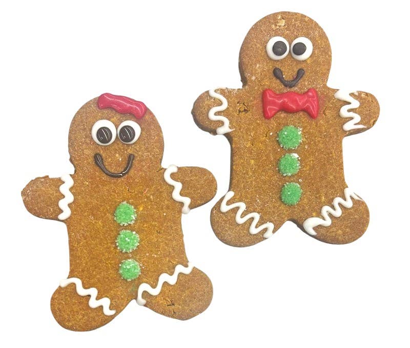 Paws Gourmet Bakery Holiday Ginger Peoples Dog Treats, 1 count