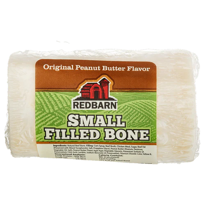 RedBarn Filled Bone, Small Peanut Butter