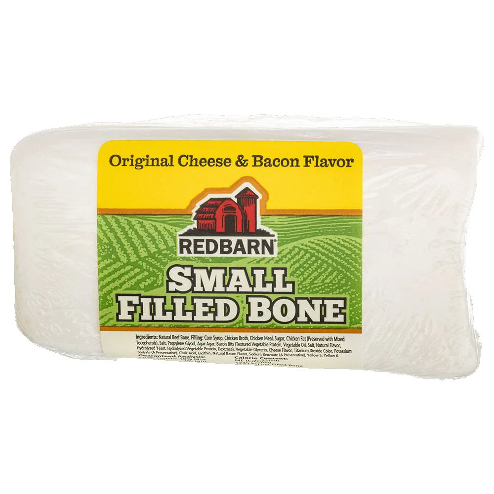 Redbarn Filled Bone, Small Cheese & Bacon Flavor