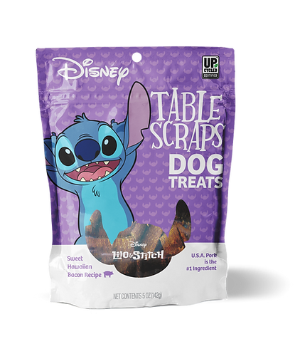 Disney Table Scraps Lilo & Stitch Sweet Hawaiian Bacon Recipe Jerky Dog Treats 5 oz. Bag