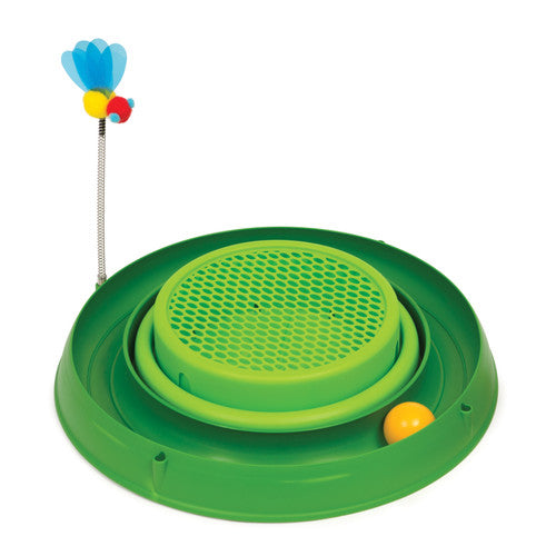 Catit Play Interactive Grass Circuit Ball Cat Toy