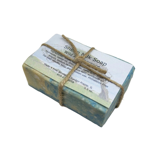 Made 4 Ewe Sheep Milk Soap, Wild Air 5.5 oz