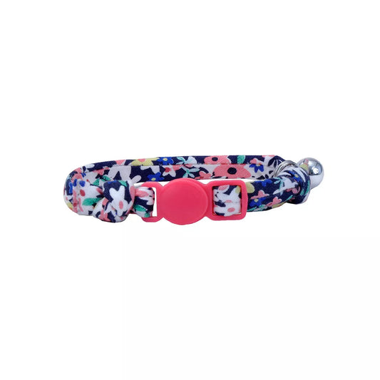 Li'l Pals Round Kitten Collar, Flowers