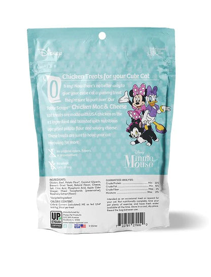 Disney Table Scraps Minnie Mouse Chicken Mac & Cheese Recipe Cat Treats 3 oz. Bag