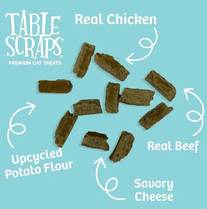 Disney Table Scraps Minnie Mouse Chicken Mac & Cheese Recipe Cat Treats 3 oz. Bag