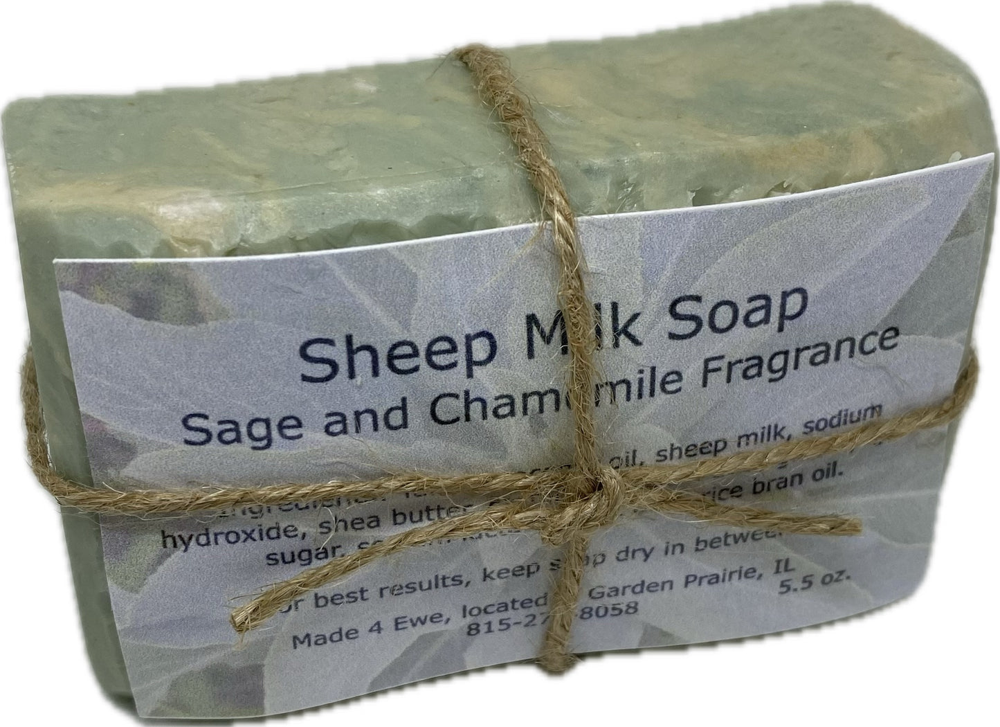 Made 4 Ewe Sheep Milk Soap, Sage & Chamomile 5.5 oz