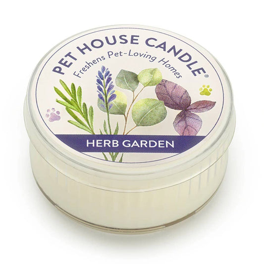 Pet House Herb Garden Plant-Based Soy Wax Mini Candle 1.5 oz