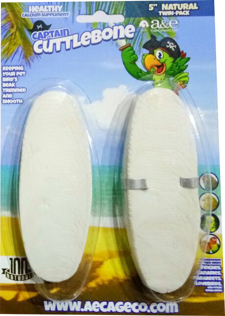 A&E Cage Company Captain Cuttlebone, 5 Inch/Twin Pack