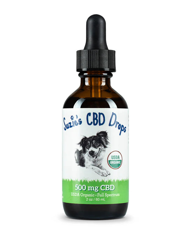 Suzie's CBD Full Spectrum Drops for Dogs 500mg