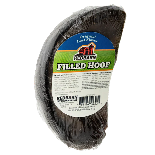 Redbarn Filled Hoof, Beef Flavor