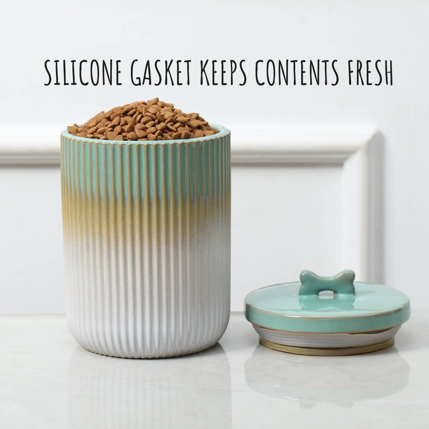 Skandi Treat Canister: Blue