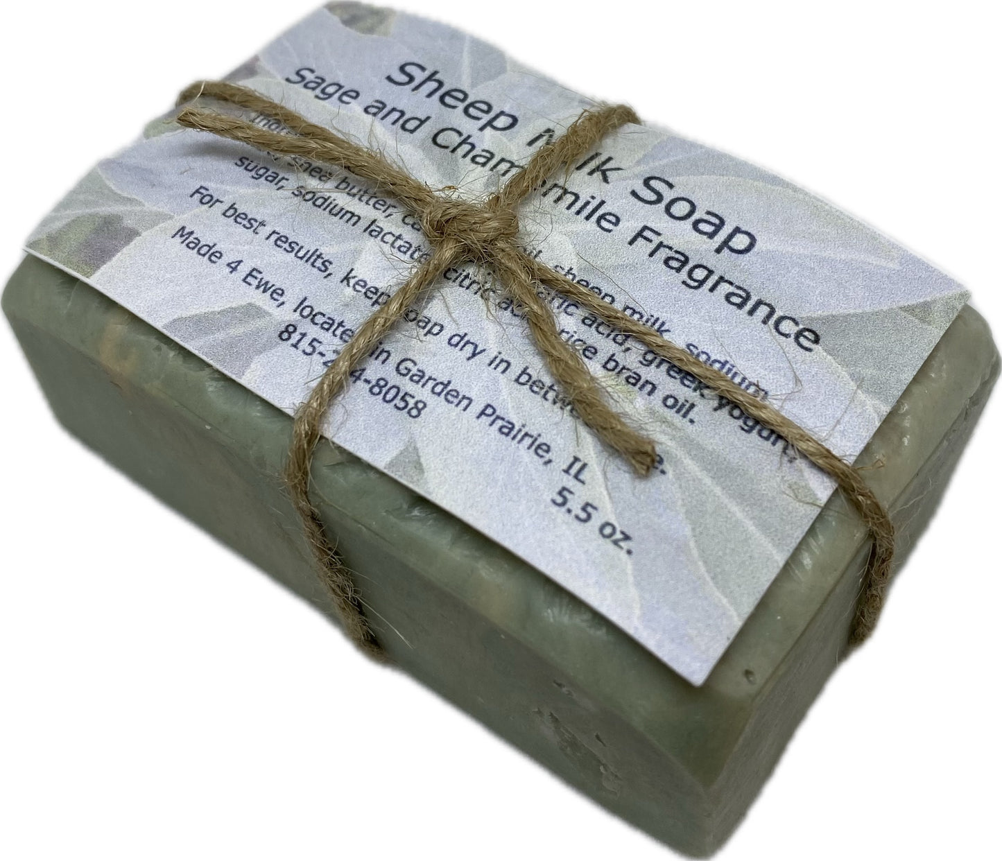 Made 4 Ewe Sheep Milk Soap, Sage & Chamomile 5.5 oz