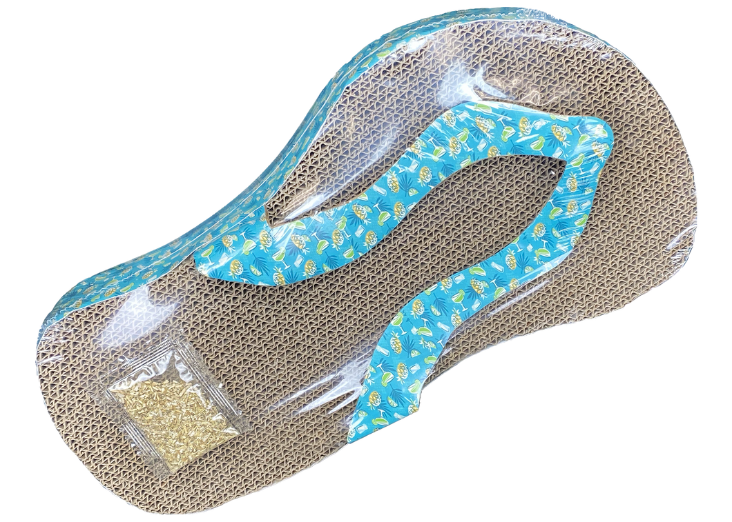 Multipet Margaritaville Flip Flop Cat Scratcher