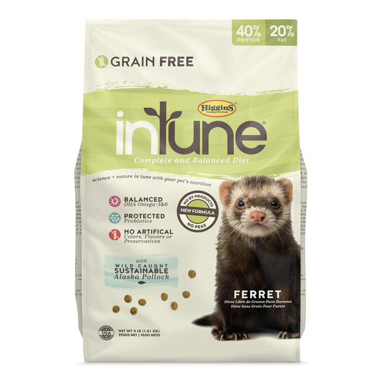 Higgins inTune Complete & Balanced Diet Ferret