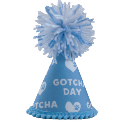 Pup Party Hats Gotcha Day Blue Party Hat: L