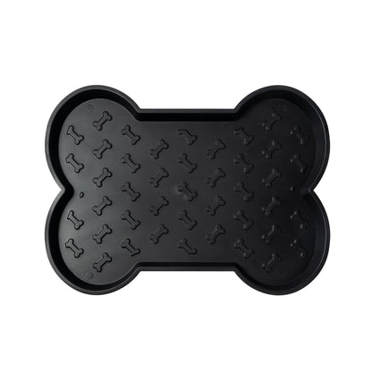 Oslo Feeding Tray: Black / Large