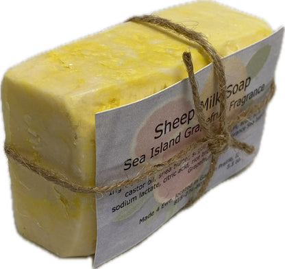 Made 4 Ewe Sheep Milk Soap, Sea Island Grapefruit 5.5 oz