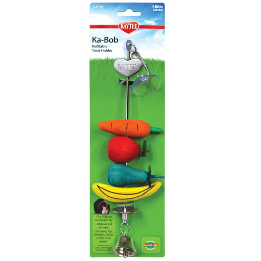 Kaytee Ka-Bob Refillable Treat Holder for Small Animals