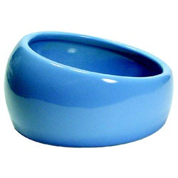 Living World Ergonomic Dish, Small Blue