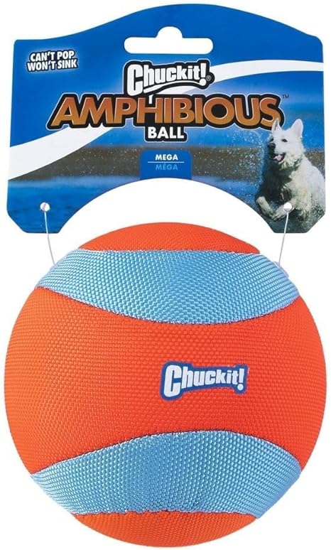 Chuckit! Amphibious Mega Ball That Floats for Medium and Large Dogs