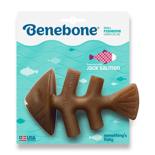 Benebone® Fish Bone Real Jack Salmon Flavor Dog Chew