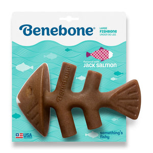 Benebone® Fish Bone Real Jack Salmon Flavor Dog Chew