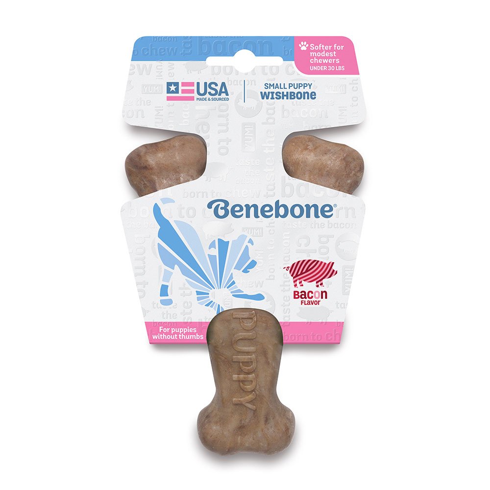 Benebone® Wishbone Bacon Flavor Small Puppy Chew